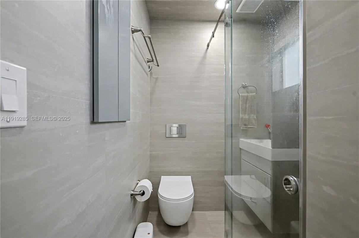 Bathroom, Glass Shower, Interior