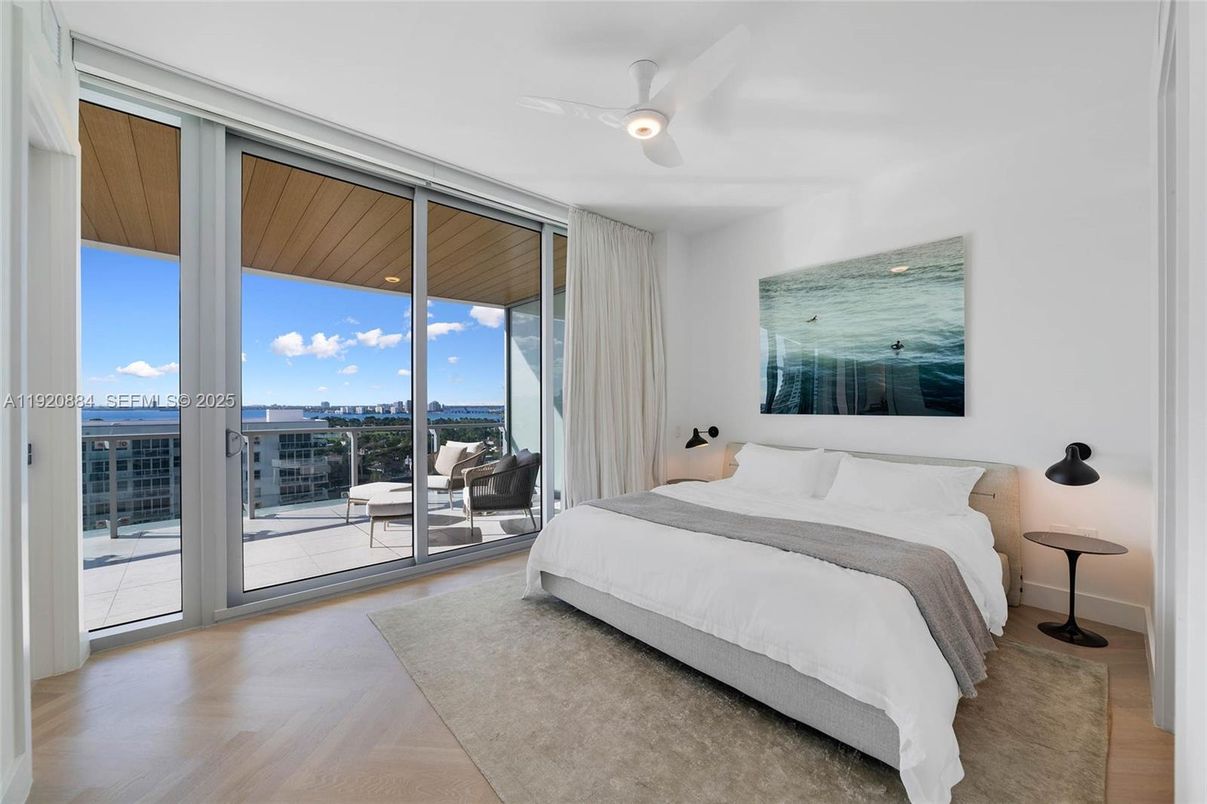 Bedroom, Interior, Water, Wood Texture Flooring