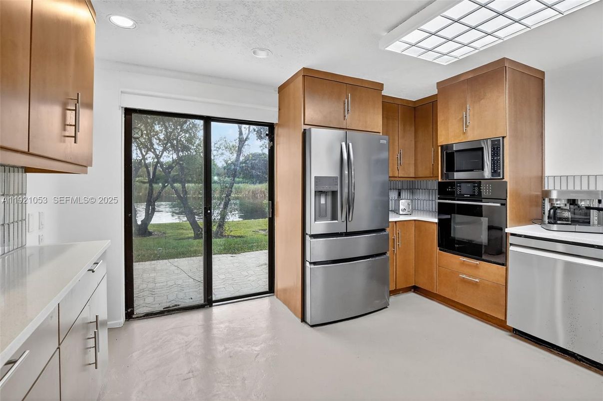 Interior, Kitchen, Recessed Lighting, Stainless Steel Appliances