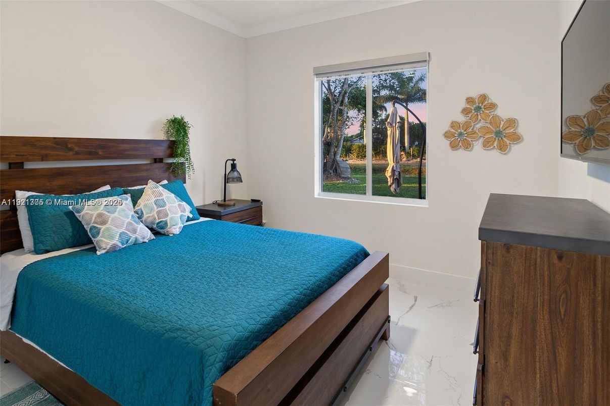 Bedroom, Interior, Marble