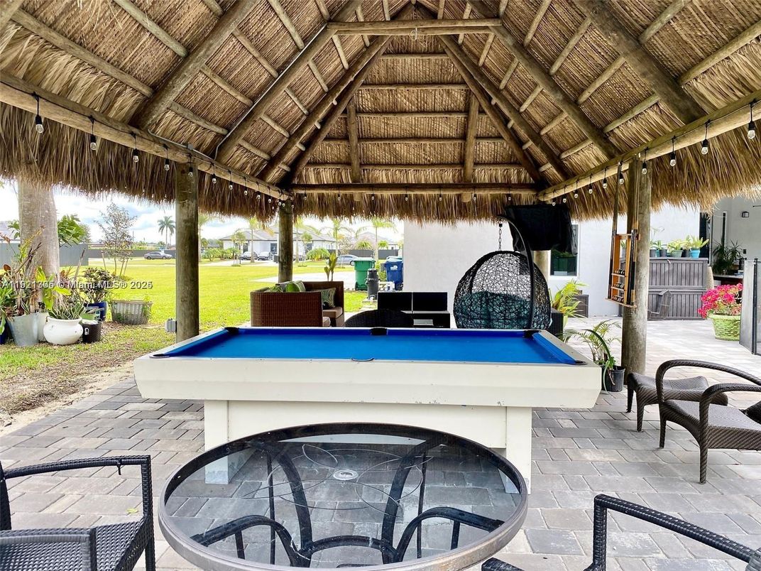 Billiard Table, Exterior, Fireplace, Pool
