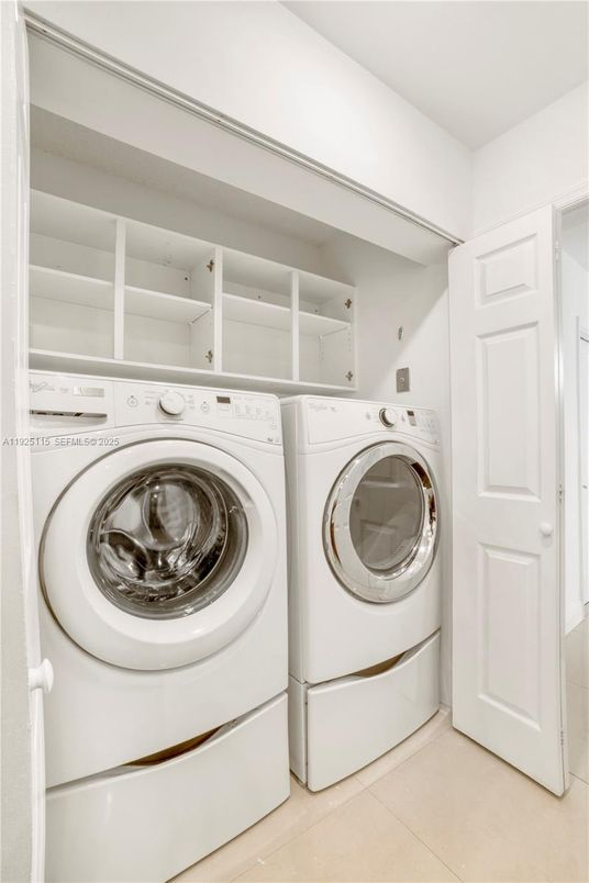 Interior, Utility Closets, Washer