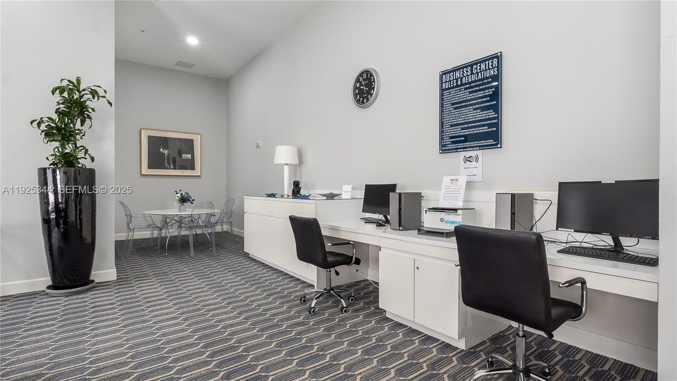 Home Office, Interior, Recessed Lighting