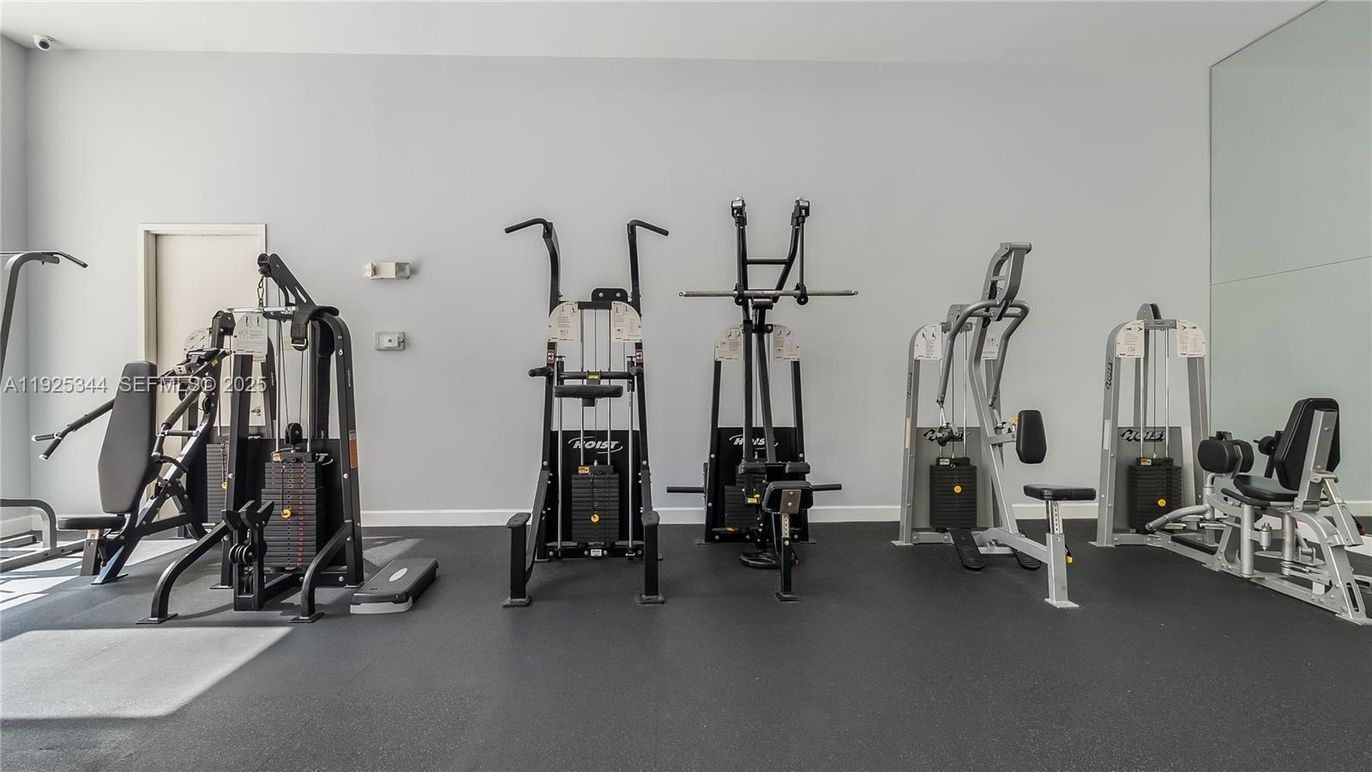Fitness Equipment, Gym, Interior