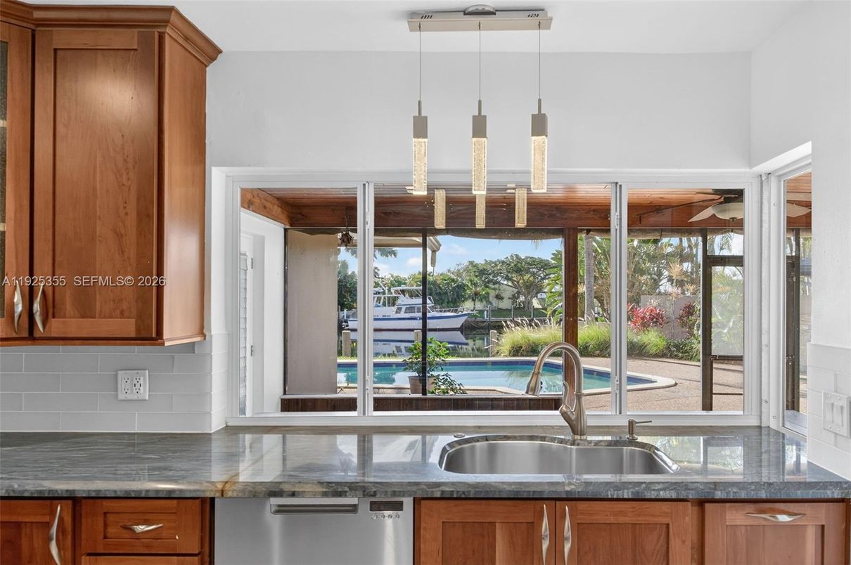 Interior, Kitchen, Pendant Lights