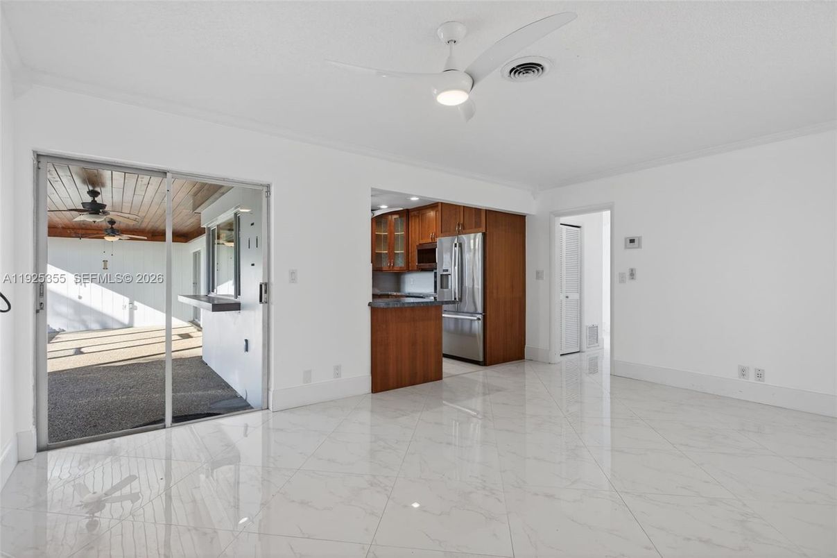 Interior, Kitchen, Marble, Stainless Steel Appliances