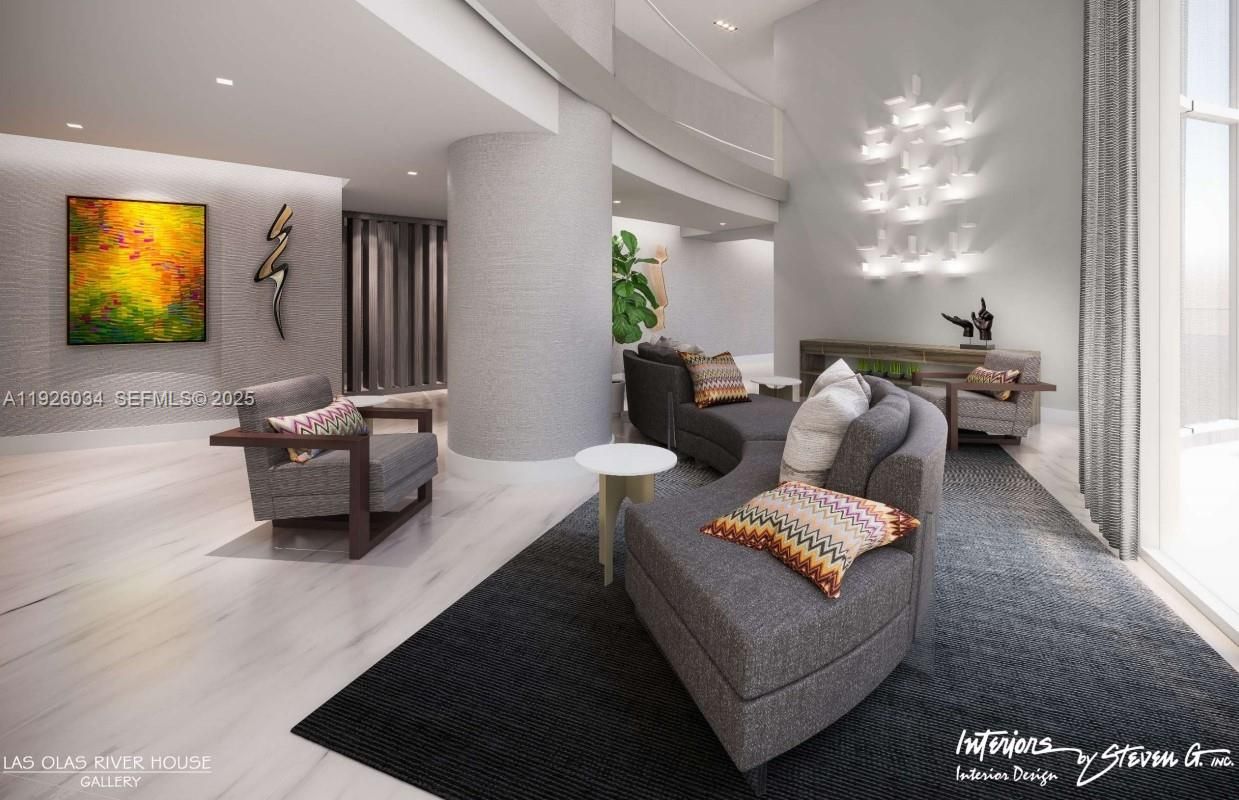 Interior, Living room, Marble, Recessed Lighting