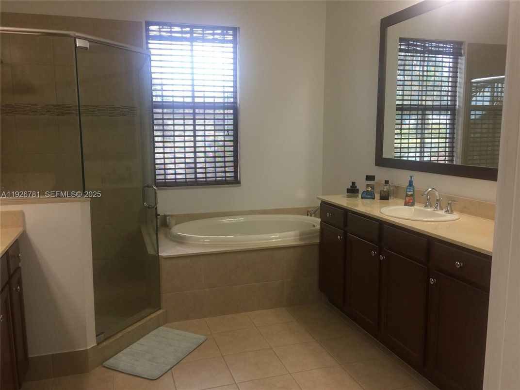 Bathroom, Dual Sink Vanities, Glass Shower, Interior