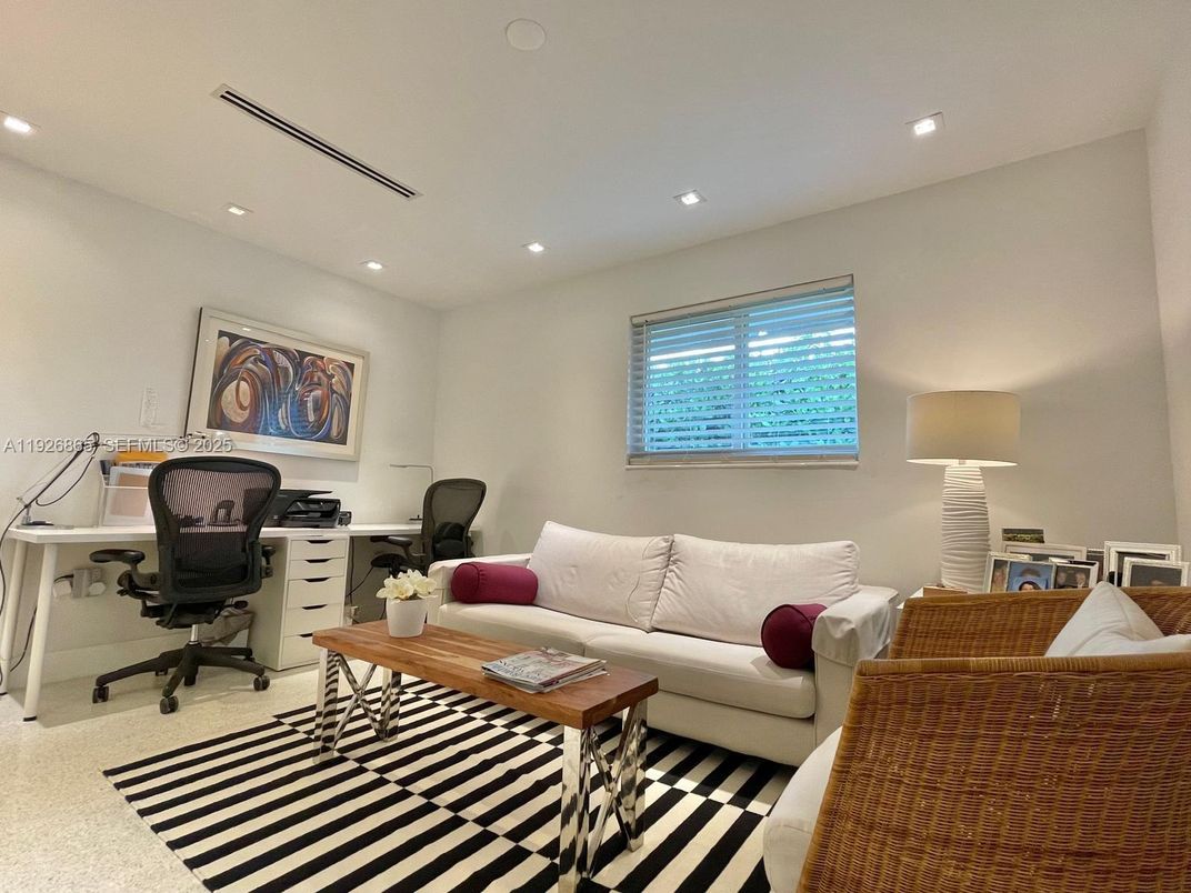 Home Office, Interior, Living room, Recessed Lighting