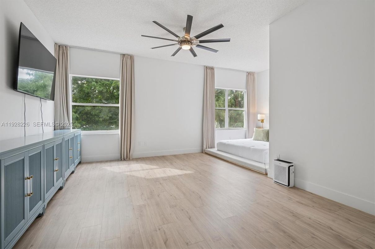 Empty room, Interior, Wood Texture Flooring