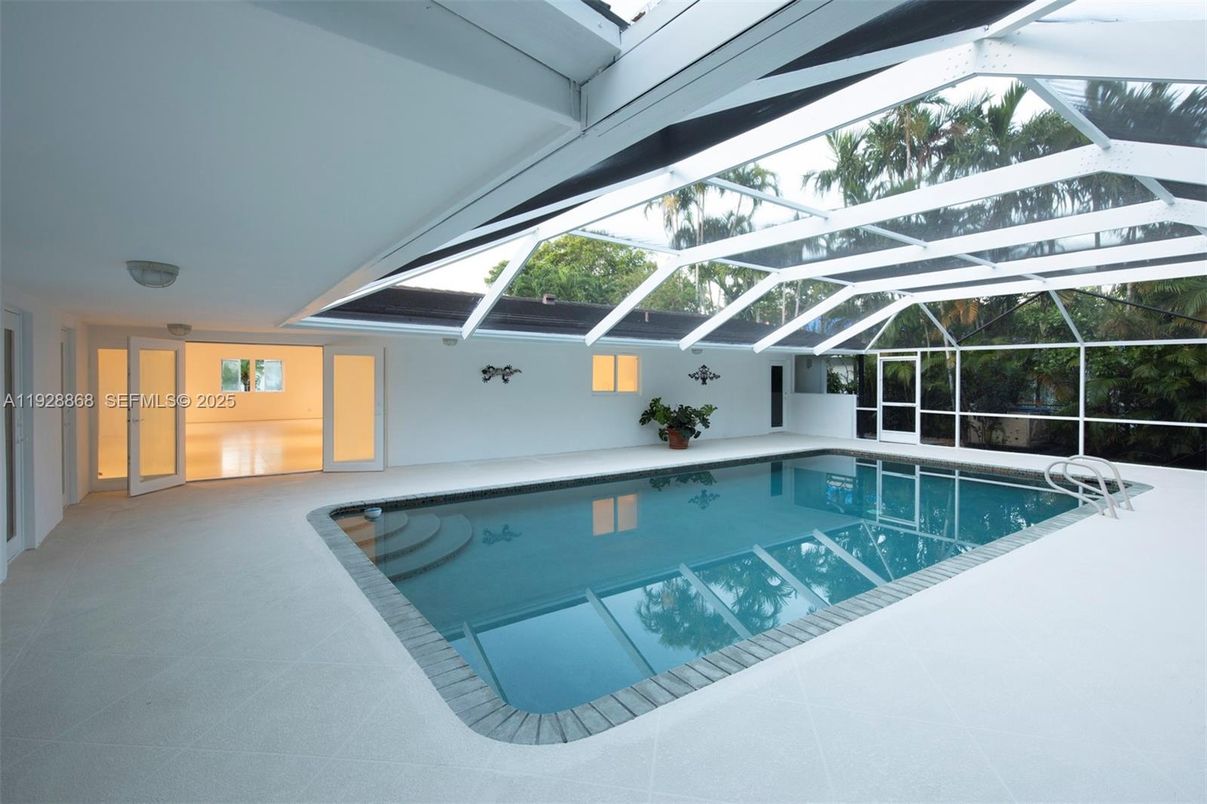 Glass Ceilings, Interior, Pool, Sun Room