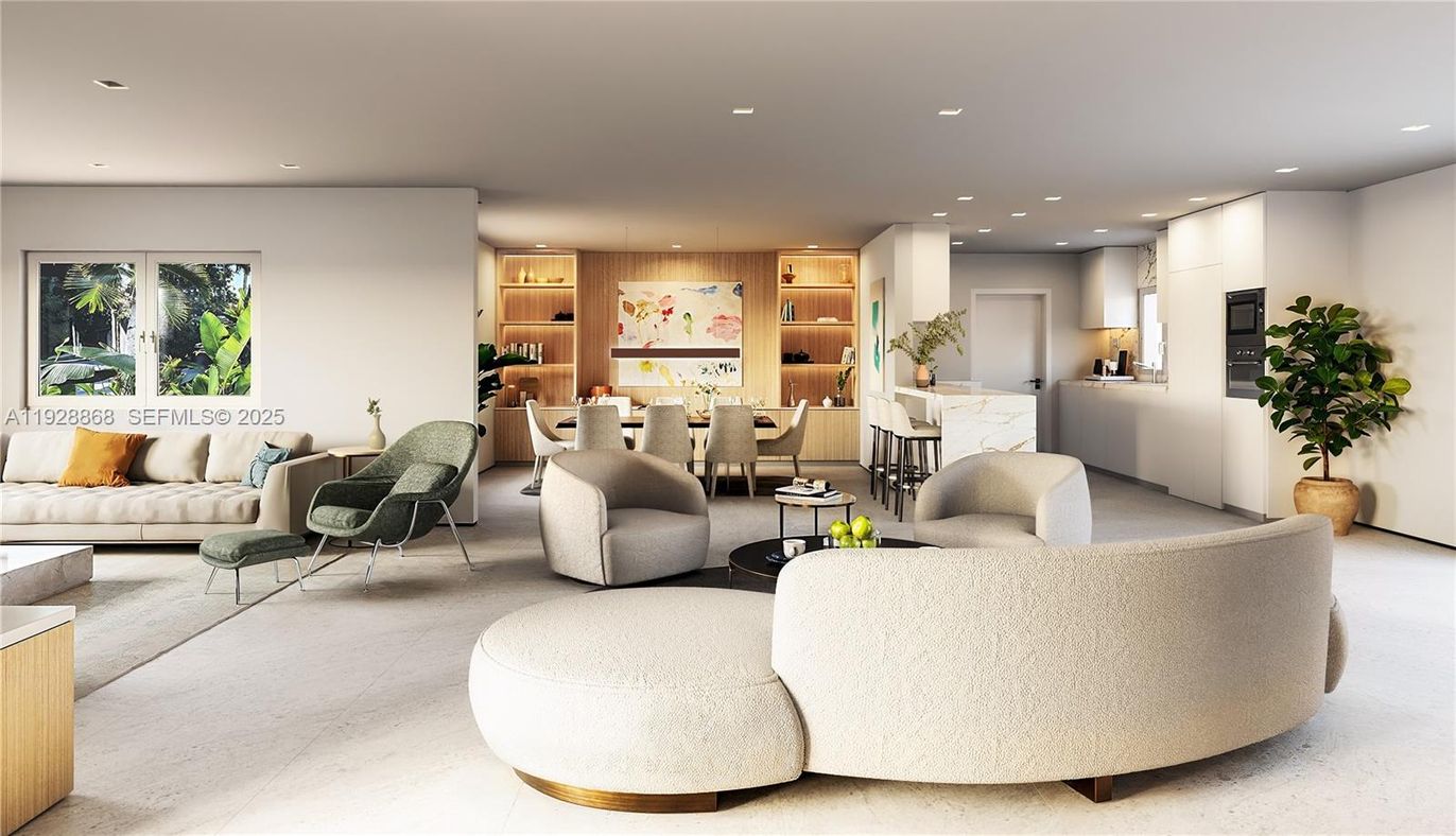 Dining room, Interior, Living room, Recessed Lighting