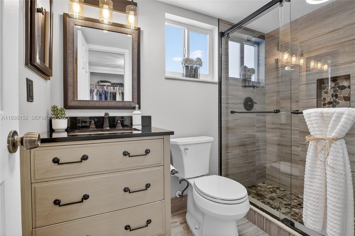 Bathroom, Glass Shower, Interior