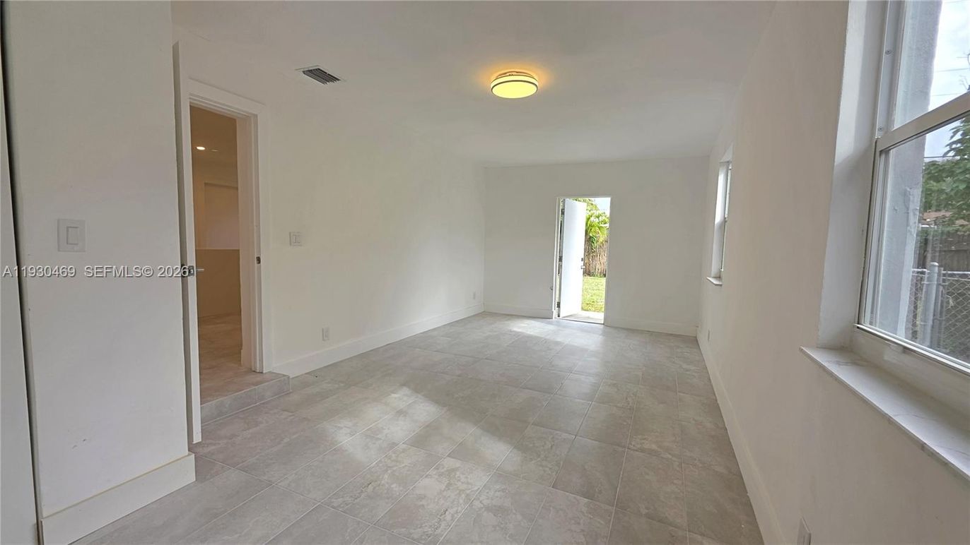 Empty room, Interior