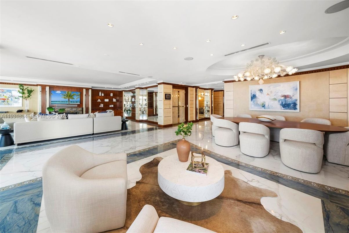 Interior, Living room, Marble, Recessed Lighting