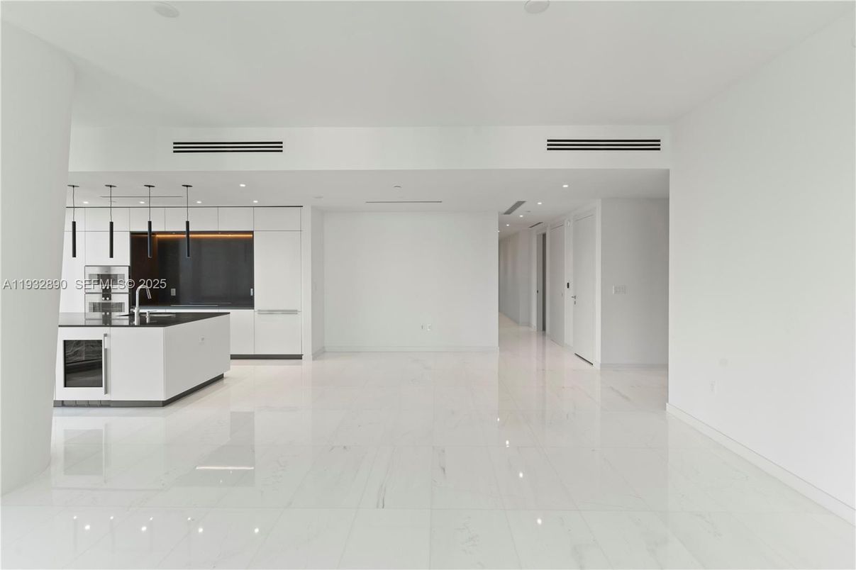 Interior, Kitchen, Marble, Recessed Lighting