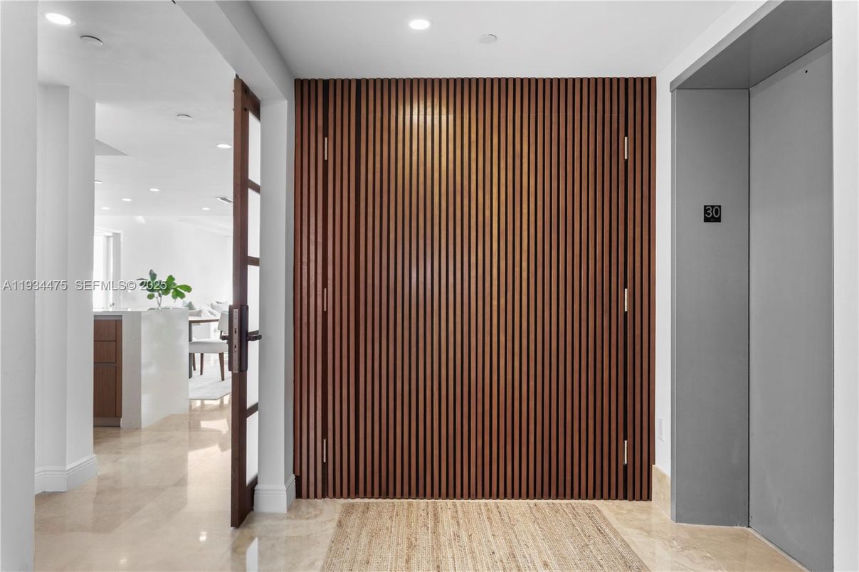 Elevator, Interior, Recessed Lighting