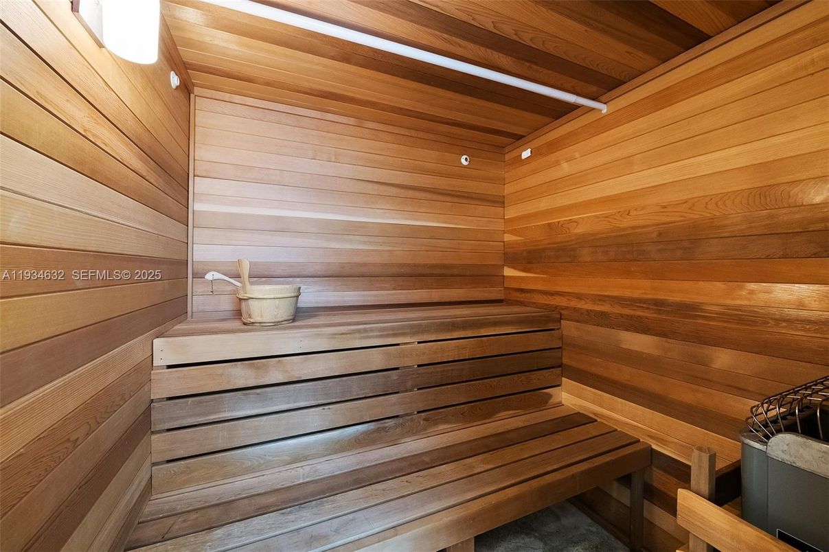 Interior, Sauna Room