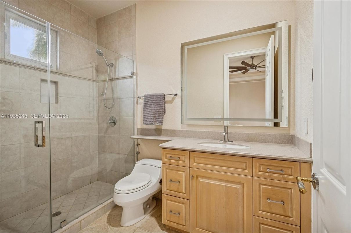 Bathroom, Glass Shower, Interior