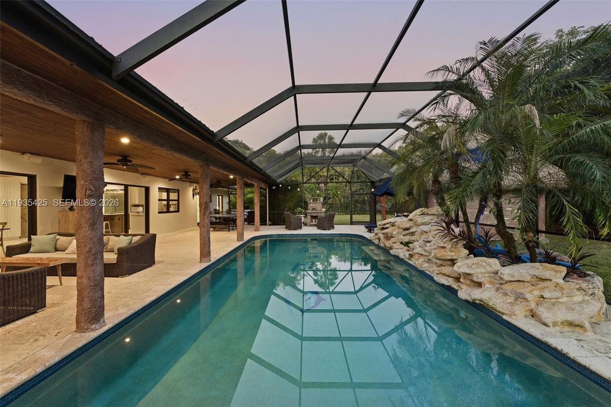 Glass Ceilings, Interior, Pool, Sun Room