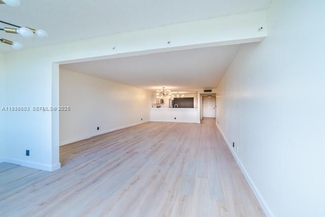 Chandelier, Empty room, Interior, Wood Texture Flooring
