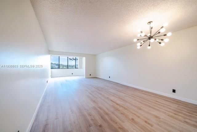 Empty room, Interior, Pendant Lights, Wood Texture Flooring