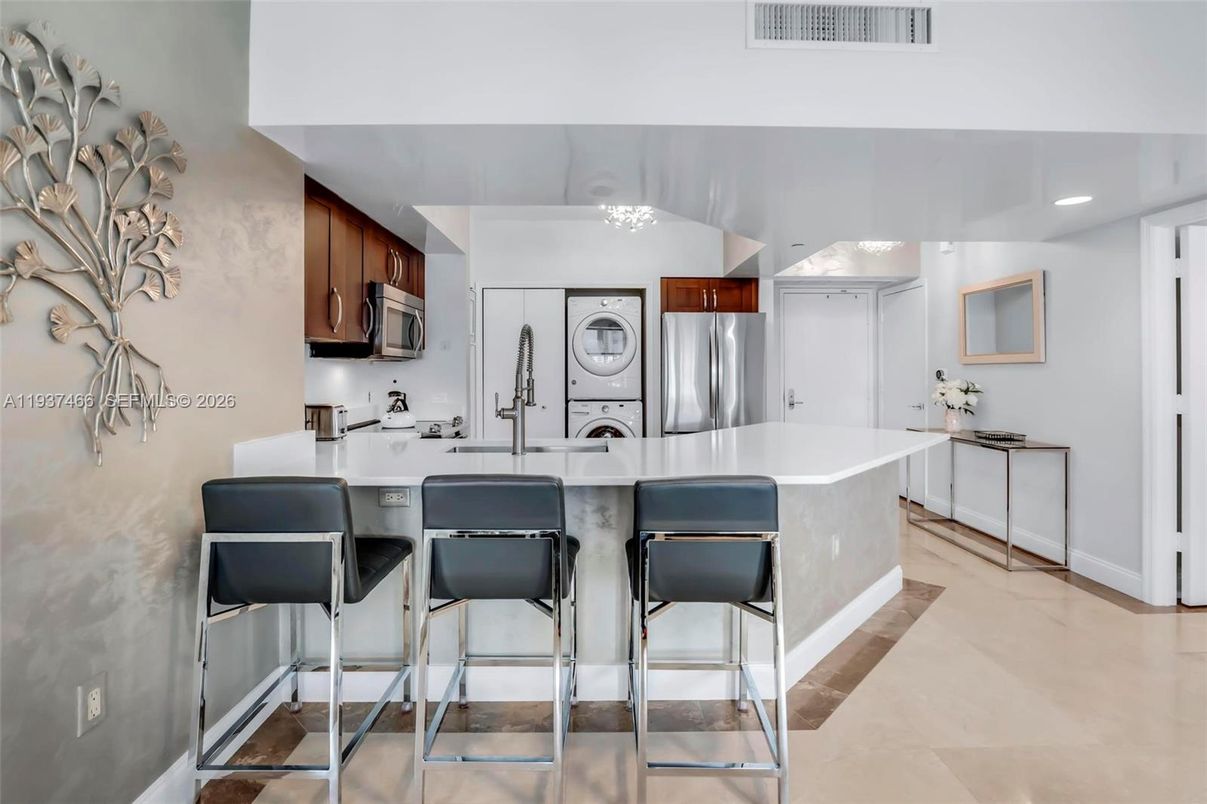 Interior, Kitchen, Recessed Lighting, Stainless Steel Appliances