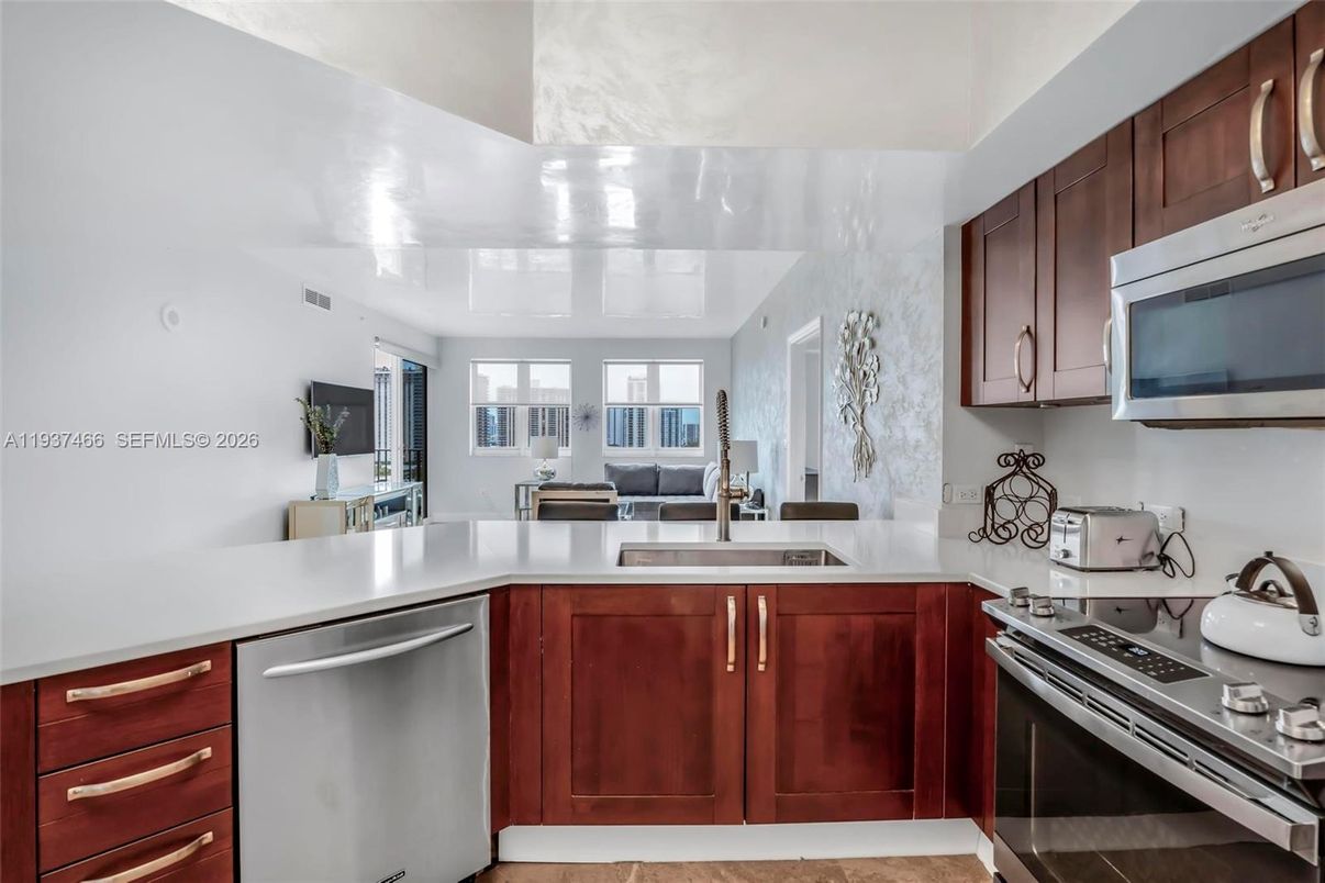 Interior, Kitchen, Stainless Steel Appliances