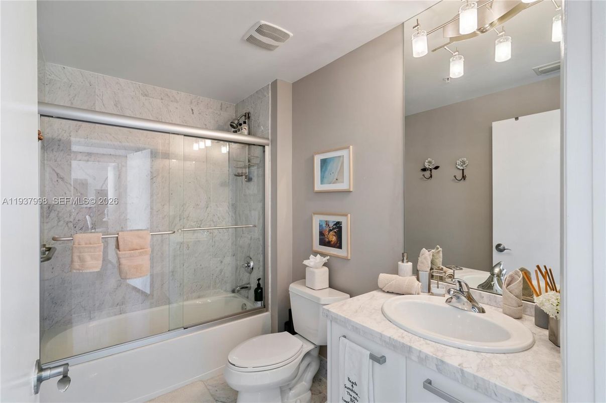 Bathroom, Glass Shower, Interior, Marble Walls