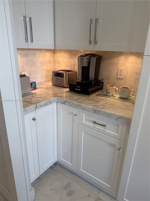 Interior, Kitchen, Marble Walls