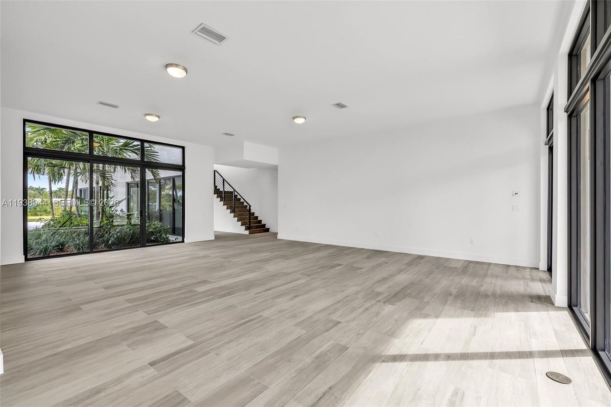 Empty room, Interior, Wood Texture Flooring