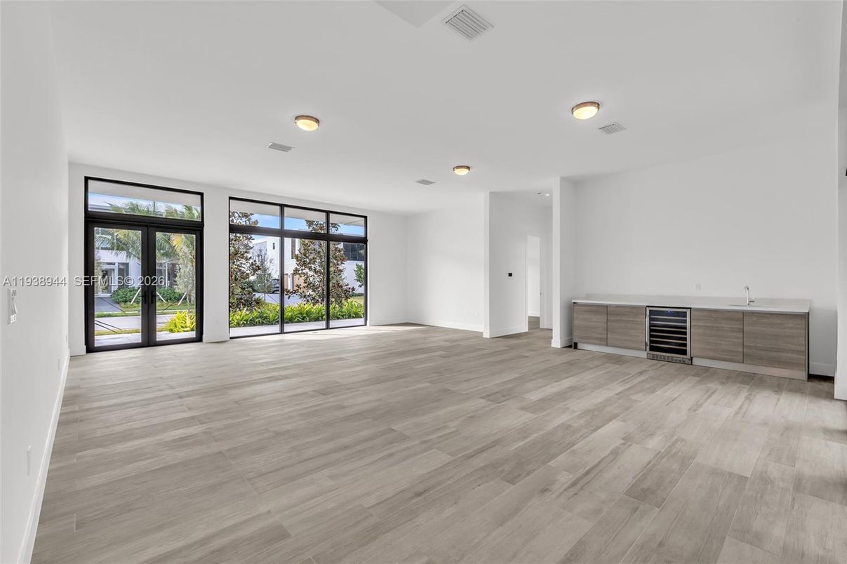Empty room, Interior, Wood Texture Flooring