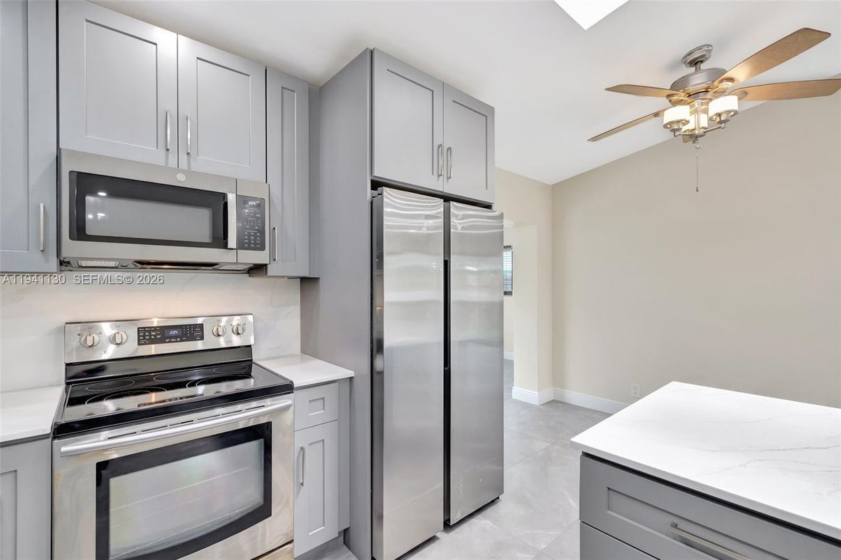 Interior, Kitchen, Stainless Steel Appliances