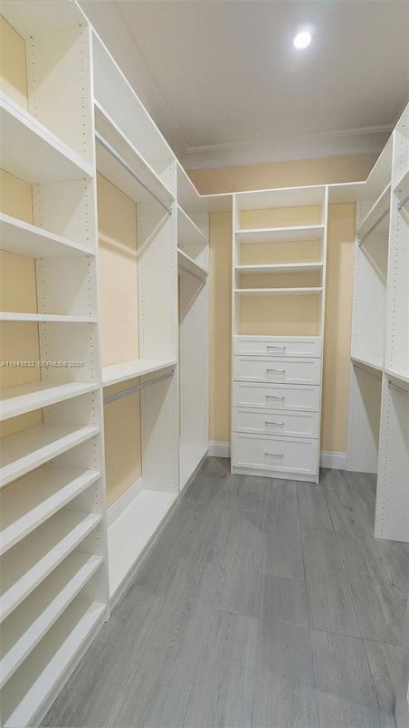 Interior, Recessed Lighting, Walk-in Closets, Wood Texture Flooring