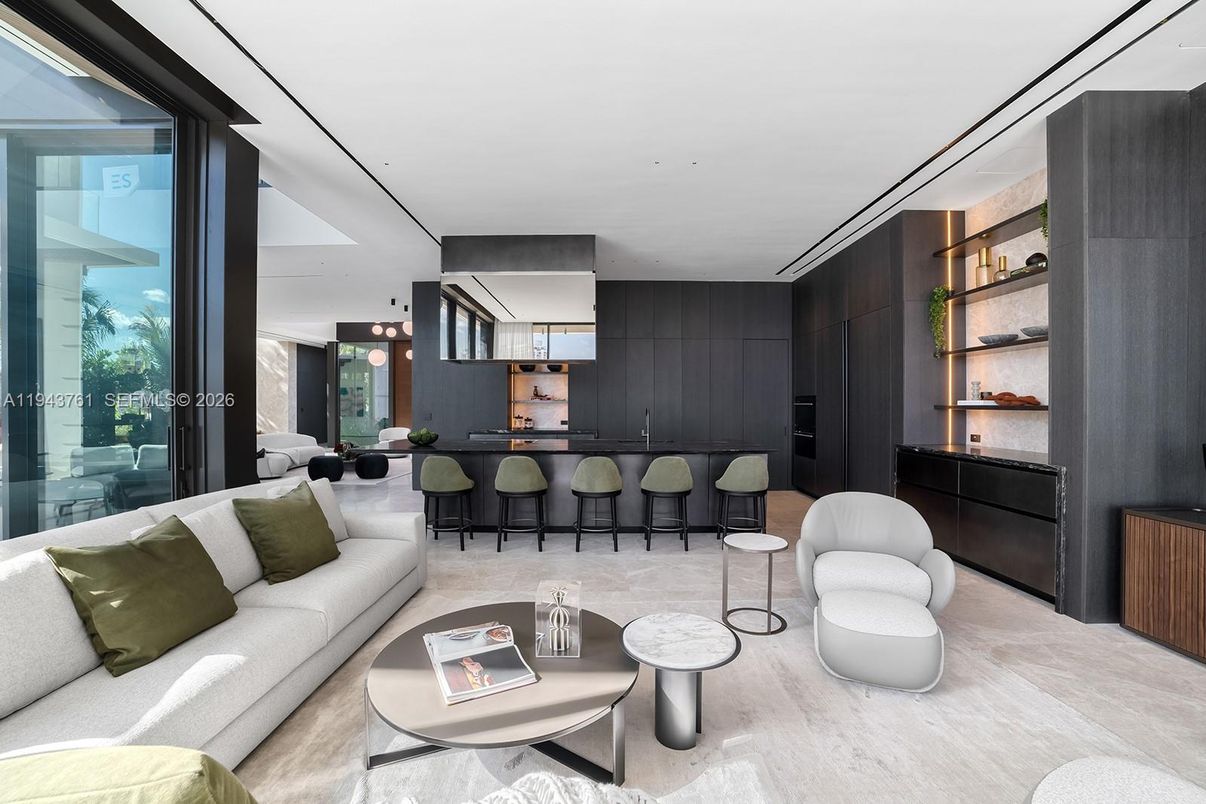 Dining room, Interior, Kitchen, Living room, Pendant Lights