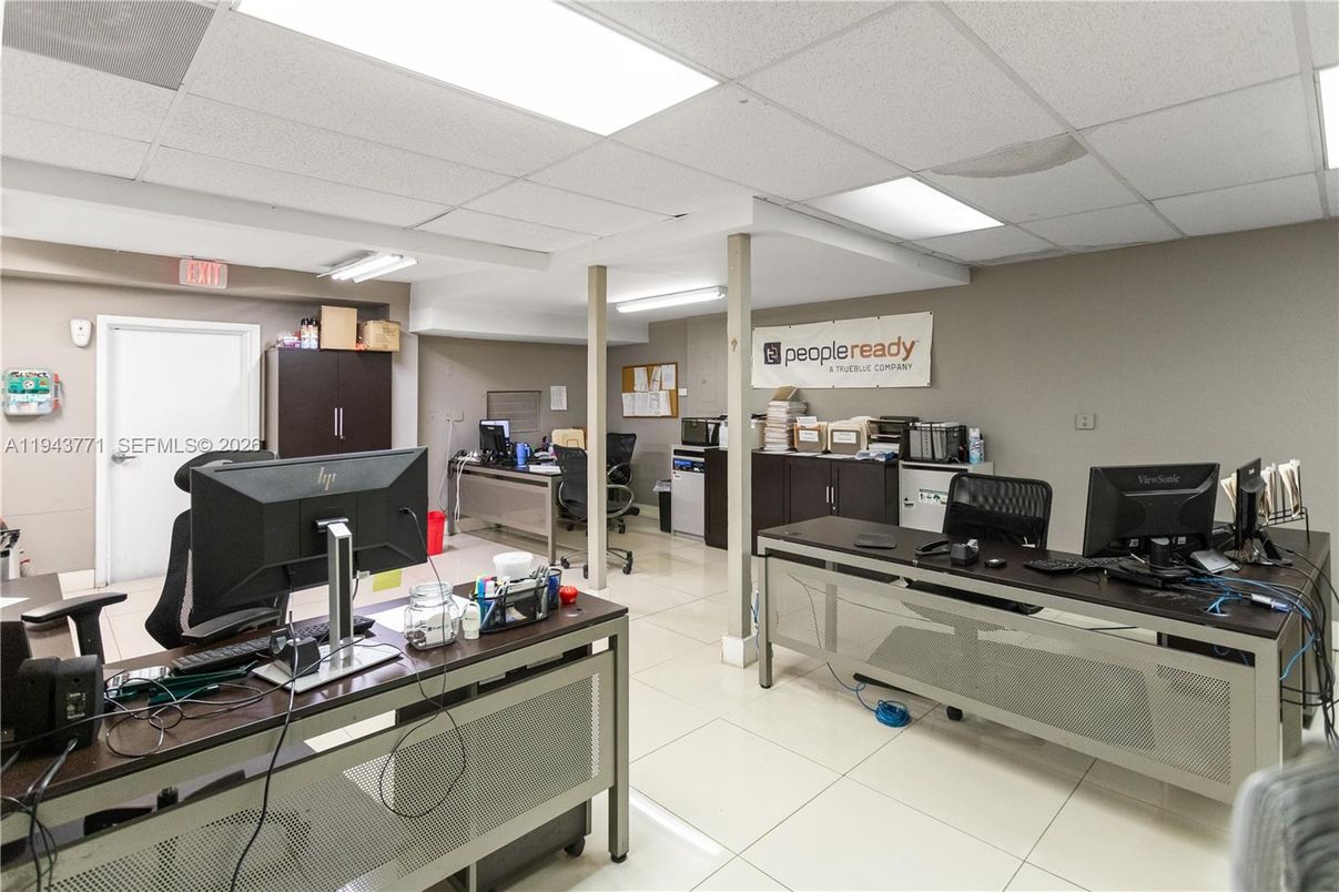 Home Office, Interior, Recessed Lighting