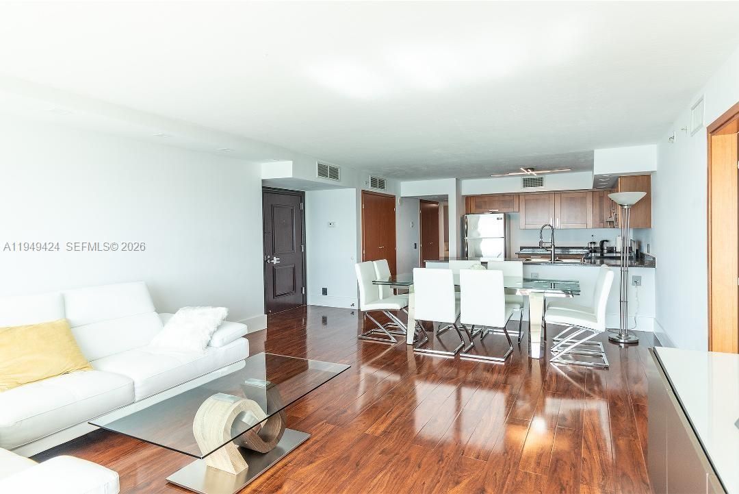 Dining room, Interior, Kitchen, Living room, Wood Texture Flooring