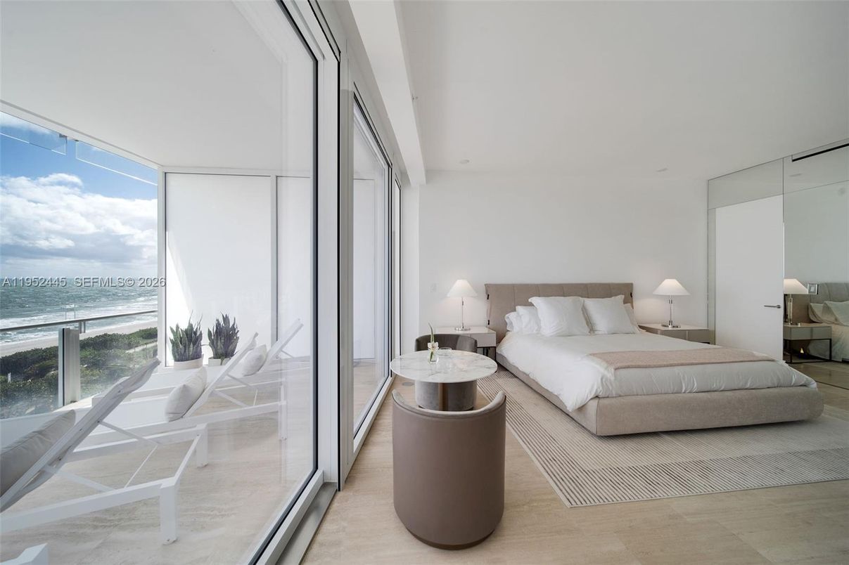 Bedroom, Interior, Water, Wood Texture Flooring