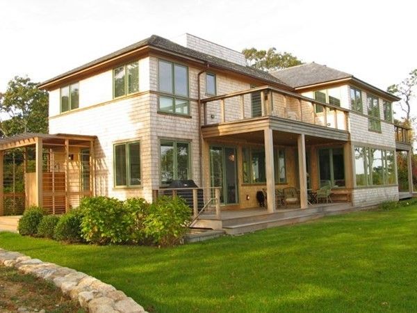 Backyard, Exterior, Facade, Modern
