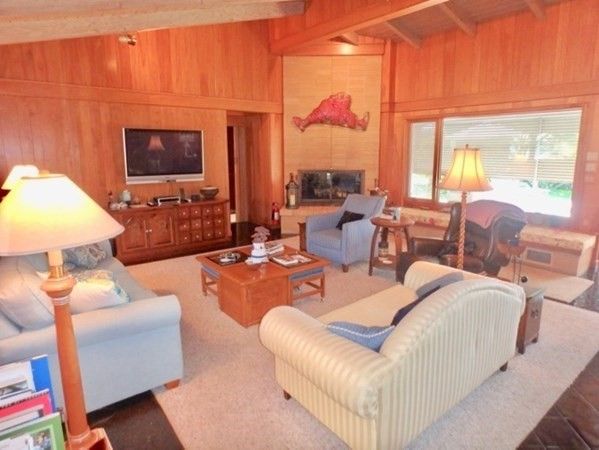 Fireplace, Interior, Living room, Wooden Ceilings, Wooden Walls