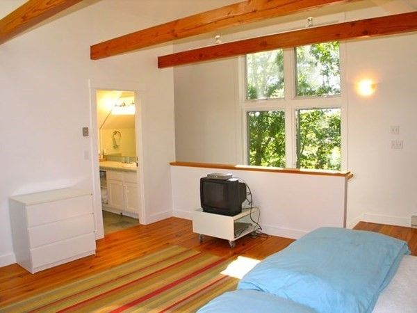 Bathroom, Bedroom, Interior, Wooden Beams, Wood Texture Flooring