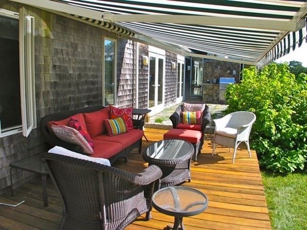 Exterior, Wood Texture Flooring