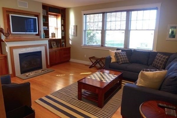 Fireplace, Interior, Living room, Wood Texture Flooring
