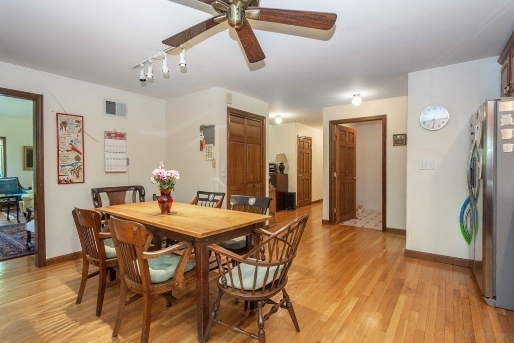 Dining room, Interior, Wood Texture Flooring
