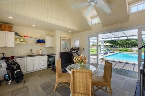 Interior, Kitchen, Pool, Recessed Lighting, Sun Room