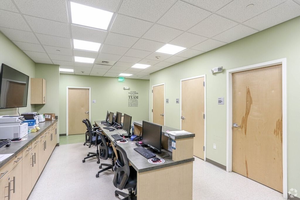 Home Office, Interior, Recessed Lighting