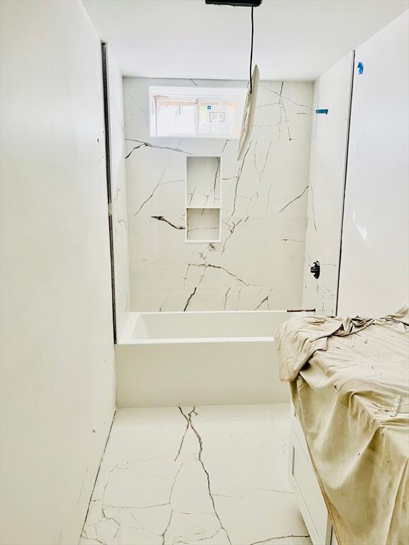 Bathroom, Interior, Marble, Marble Walls