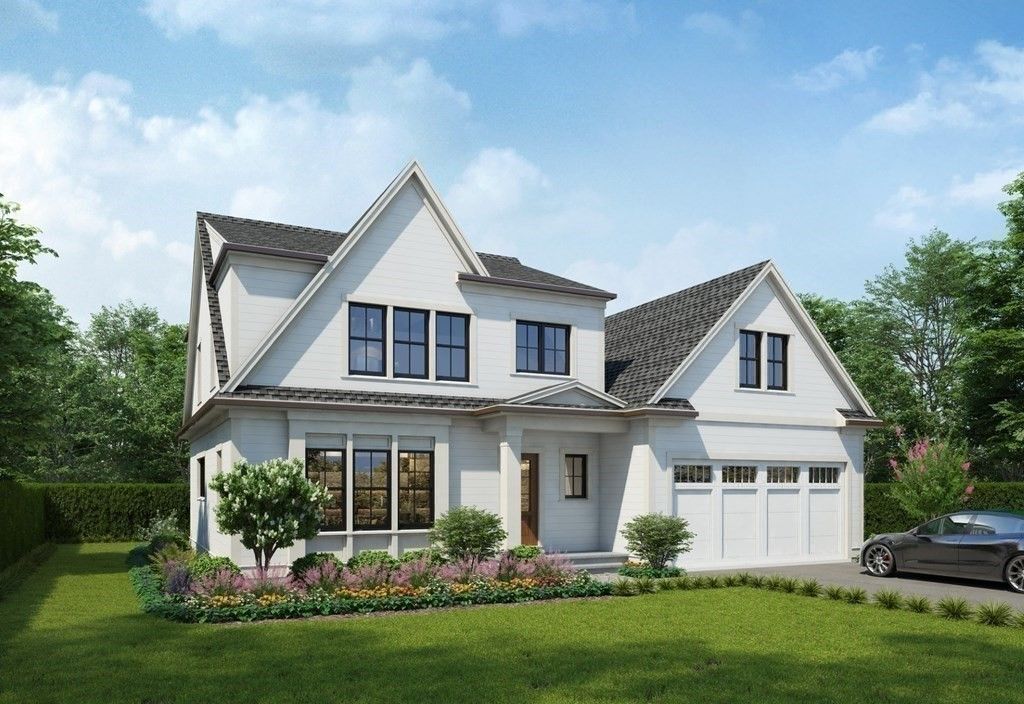 Attached, Exterior, Facade, Farmhouse