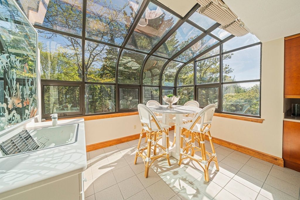 Dining room, Glass Ceilings, Interior, Sun Room