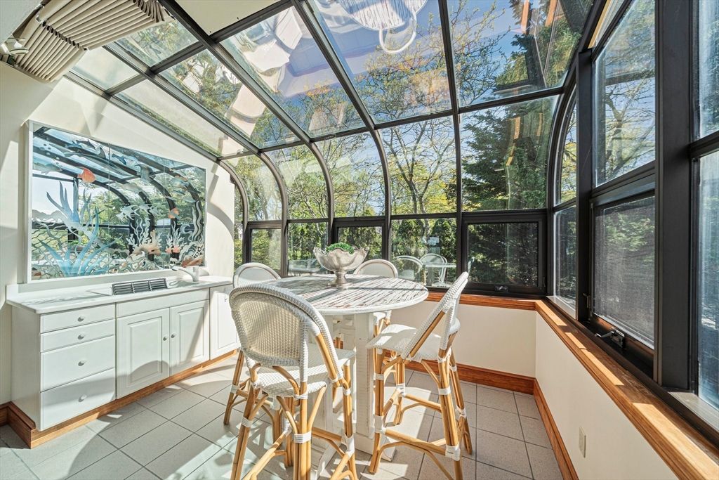 Dining room, Glass Ceilings, Interior, Sun Room